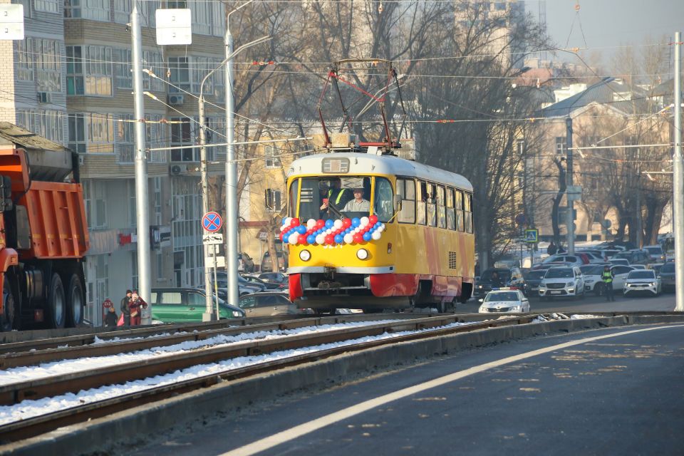 Открытие нового моста на проспекте Ленина. 30 ноября 2023 года