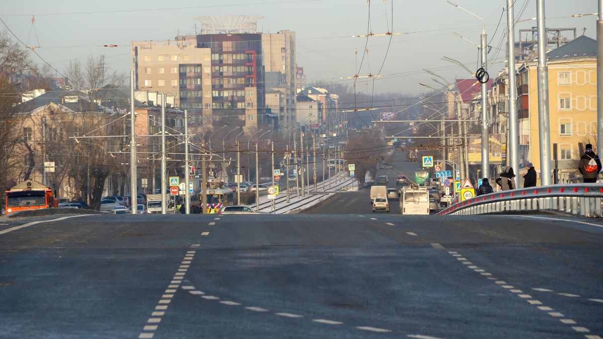 Открытие моста на проспекте Ленина. 30 ноября 2023