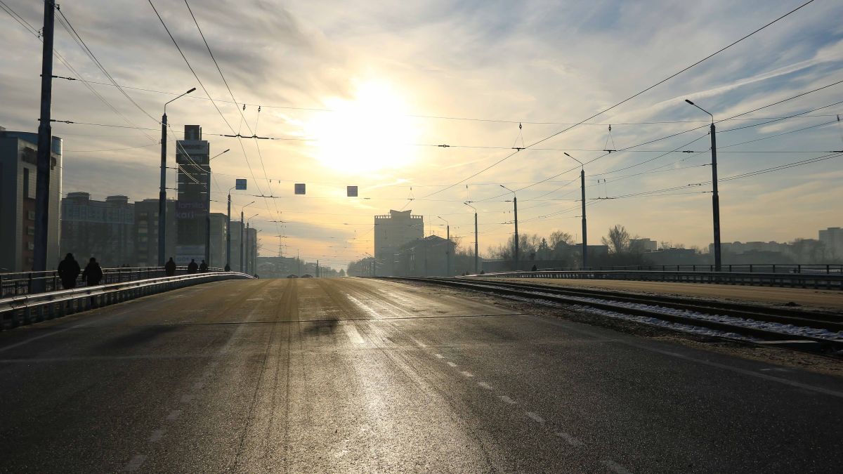 Открытие моста на проспекте Ленина. 30 ноября 2023