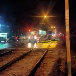 Соцсети: в Барнауле пьяный водитель легковушки влетел в трамвай