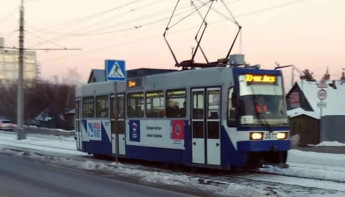 В Барнауле восстановили движение трамваев по маршрутам №3 и 4
