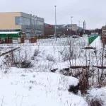 В Барнауле завалили снегом тропу здоровья на парковой территории за Европой