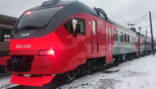 В Алтайском крае 7 декабря в первый рейс выйдет новый электропоезд