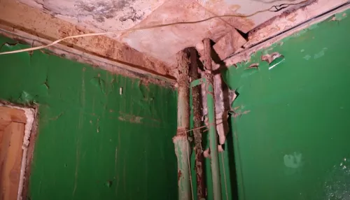 Жители Барнаула уже несколько лет борются с протекающей крышей многоэтажки