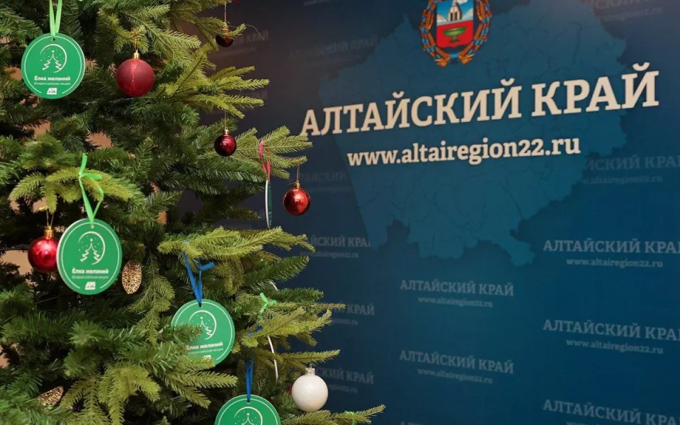 Исполни мечту: в Алтайском крае стартовала Елка желаний