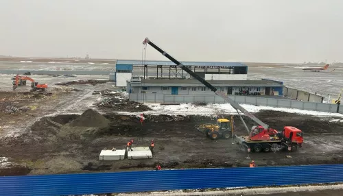 В Барнауле активно идут работы по реконструкции аэропорта