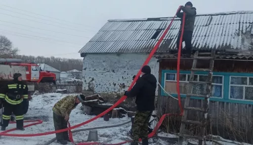 В Алтайском крае пожар унес жизни двоих подростков