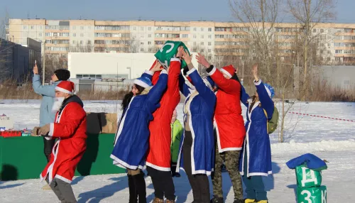 В барнаульском парке Изумрудный пройдет ежегодный забег Дедов Морозов