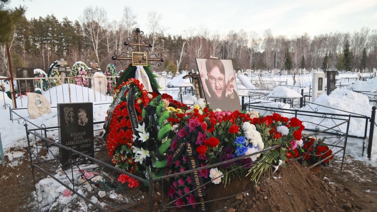 Похороны Дмитрия Красилова