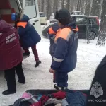 Жительница Барнаула сломала ногу на Лыжне здоровья