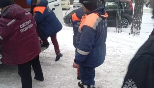Жительница Барнаула сломала ногу на Лыжне здоровья
