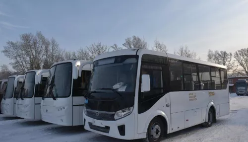 Алтайский край получил 24 новых пассажирских автобуса