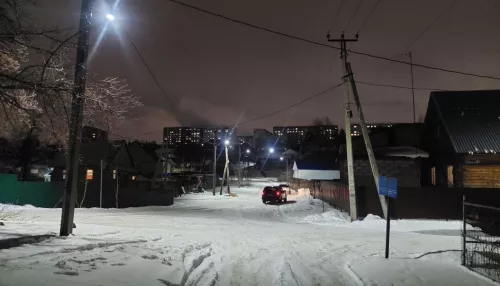 В администрации Барнаула показали улицы с новым освещением