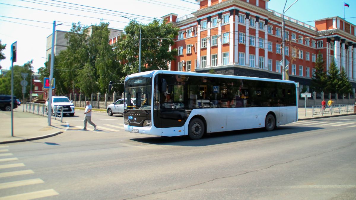 Новый общественный транспорт в Барнауле 