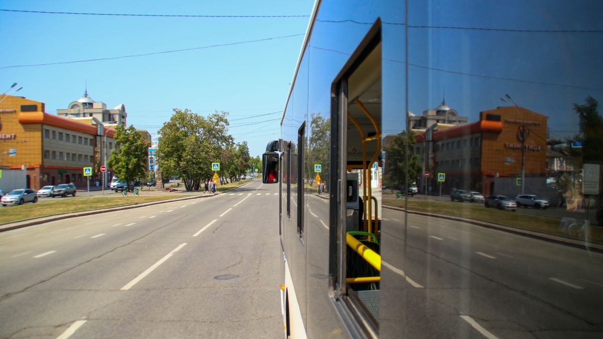 Новый общественный транспорт в Барнауле 