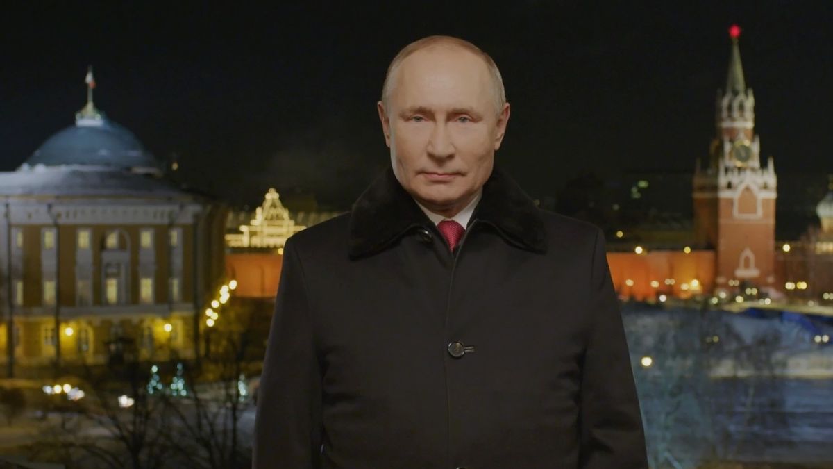 Владимир Путин в новогоднем обращении в 2021 году