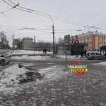 В центре Рубцовска произошло жесткое ДТП с участием троллейбуса