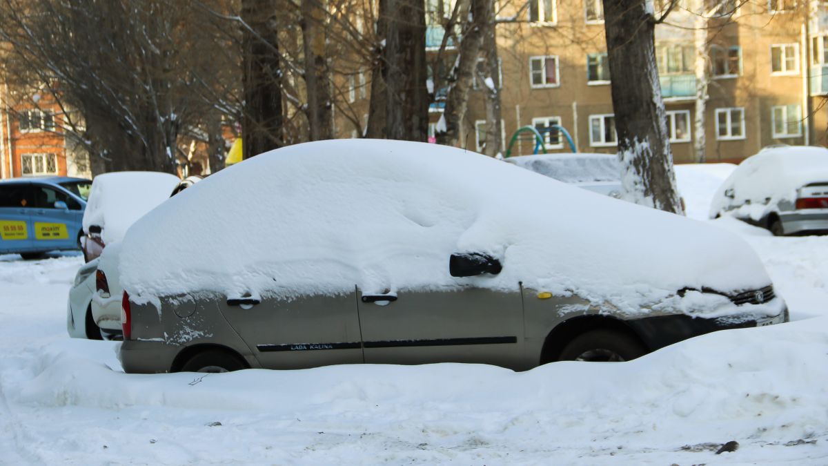 Зима. Барнаул