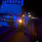 В Алтайском крае ночью в мороз автобус с пассажирами сломался на трассе