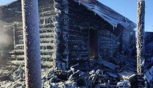 Мама с двумя детьми погибла при пожаре в частном доме под Новосибирском