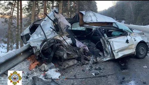 Два человека пострадали в ДТП с грузовиком на трассе Бийск – Белокуриха