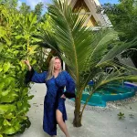 Анна Семенович отдыхает на Мальдивах с тайным возлюбленным