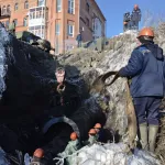 В Бийске устранили масштабную аварию на водопроводе