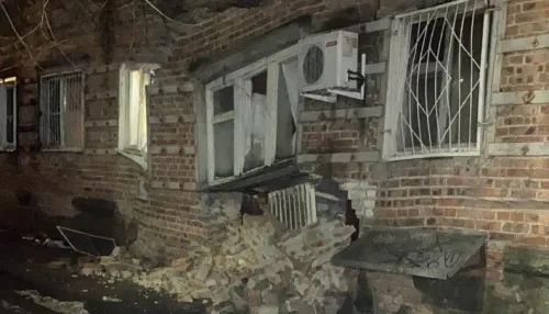 В Ростове-на-Дону частично обрушилась стена пятиэтажки