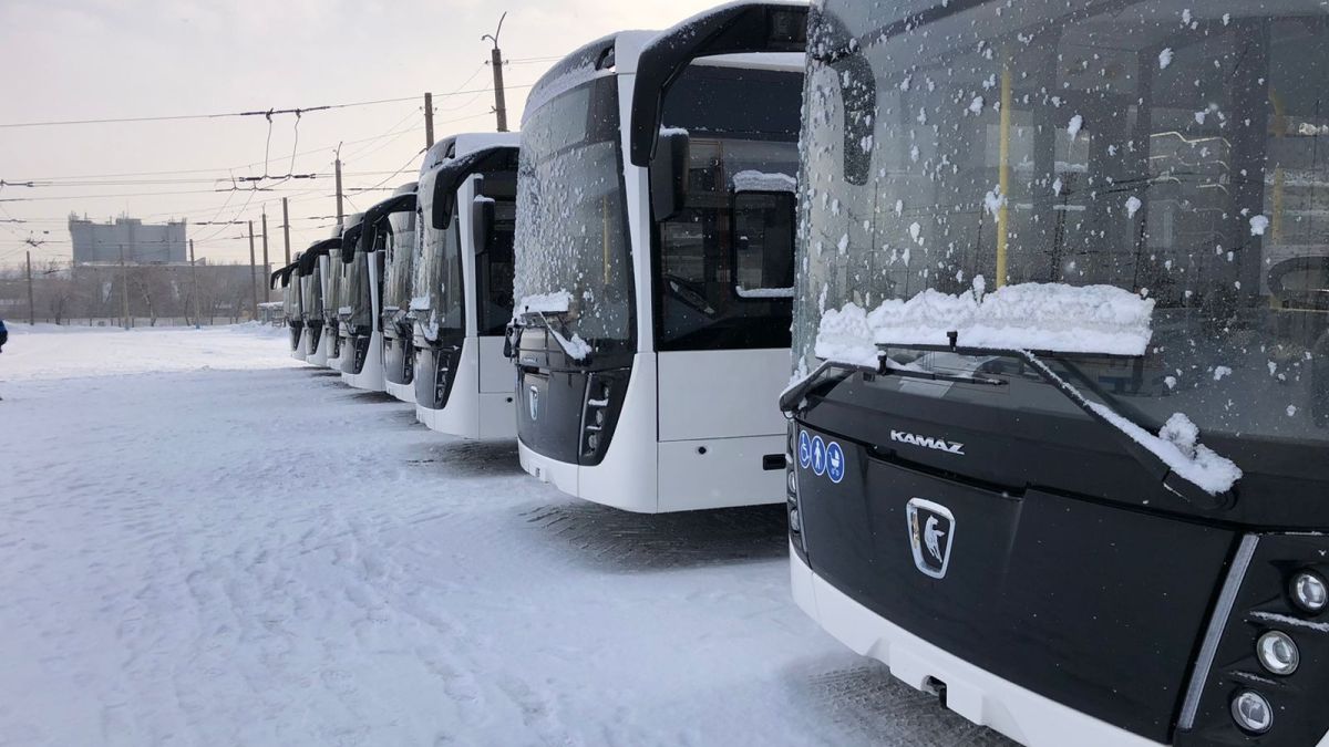 Новые автобусы НефАЗ