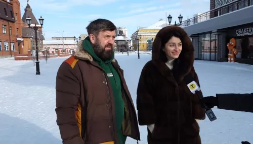 В Барнауле демонтировали новогодний городок на Мало-Тобольской