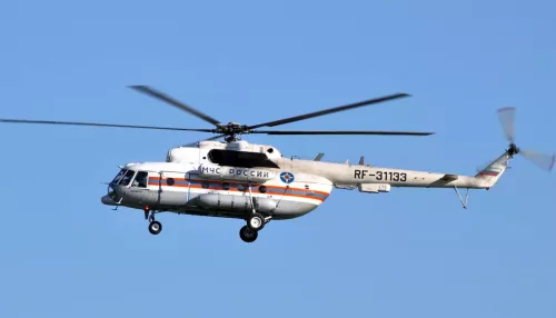 Над Онежским озером Карелии потерпел крушение вертолет МЧС