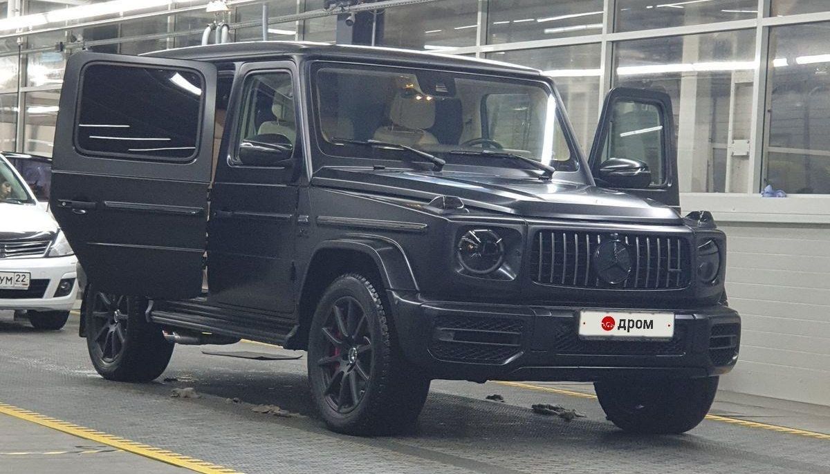 В Барнауле продают люксовый Mercedes-Benz G-Class в матовой пленке - Толк  06.02.2024