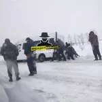 В Алтайском крае ураган снес с дороги рейсовый автобус