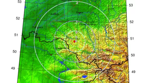 Ощутимое землетрясение 6,4 балла произошло на Алтае