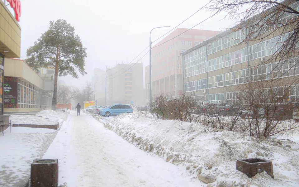 Пик морозов настиг Алтайский край перед потеплением