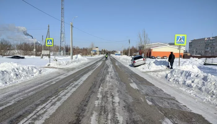 В Рубцовске на пешеходном переходе сбили 14-летнюю девочку