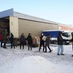 Из Барнаула в зону СВО отправили 40 тонн груза ко Дню защитника Отечества