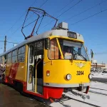 В Барнауле на линию выпустили еще один модернизированный трамвай