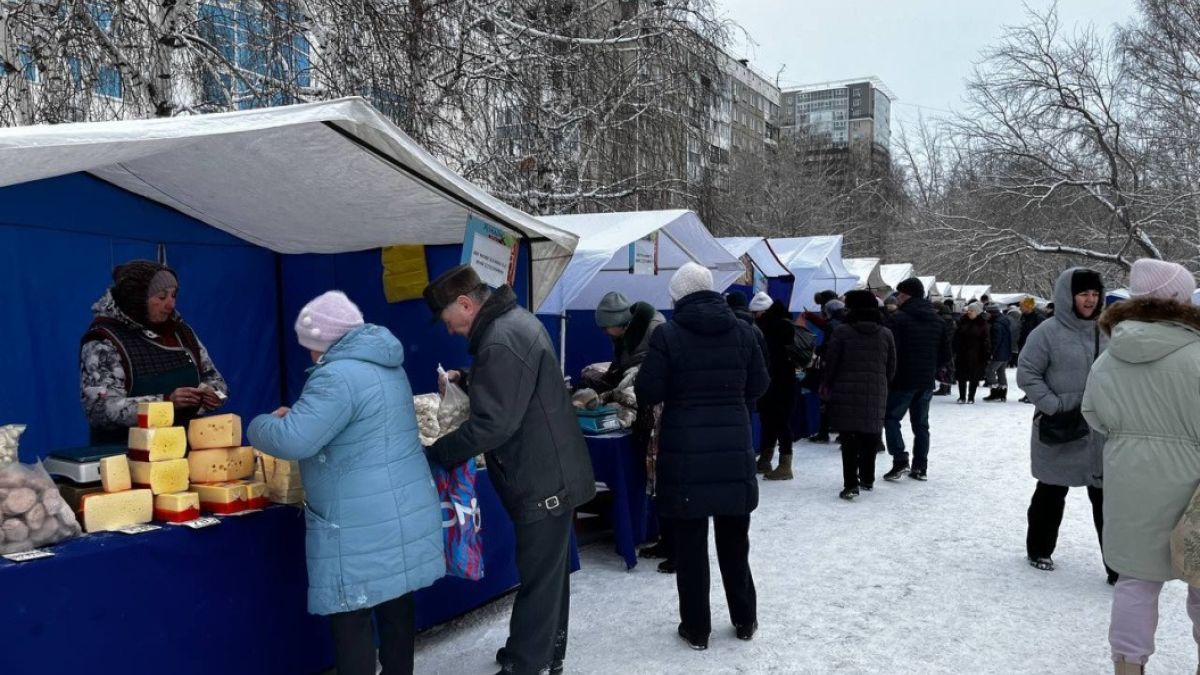 Ярмарка в Барнауле