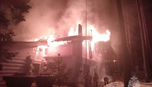 Что известно о пожаре в spa-центре на турбазе Ракшина. Фото и видео