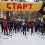 В Барнауле прошел традиционный лыжный марафон. Фото