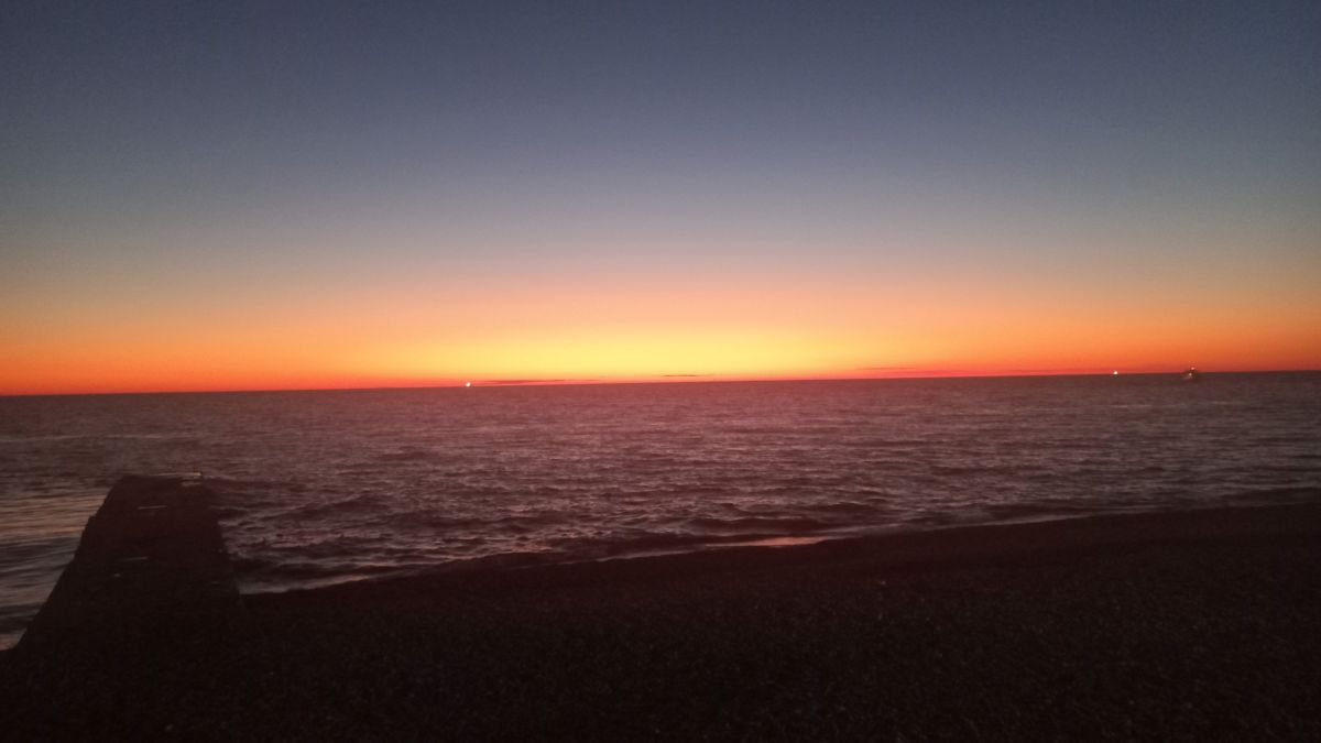 Черное море. Адлер.