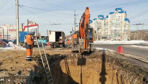 В Барнауле продлили ограничение движения на участке улицы Антона Петрова