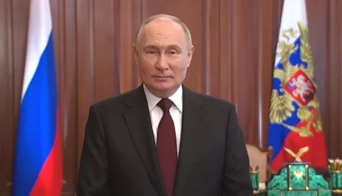 Путин обратился к россиянам по итогам выборов президента