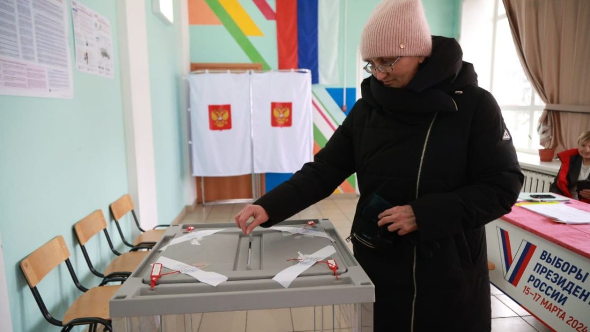 Выборы президента РФ в селе Сростки