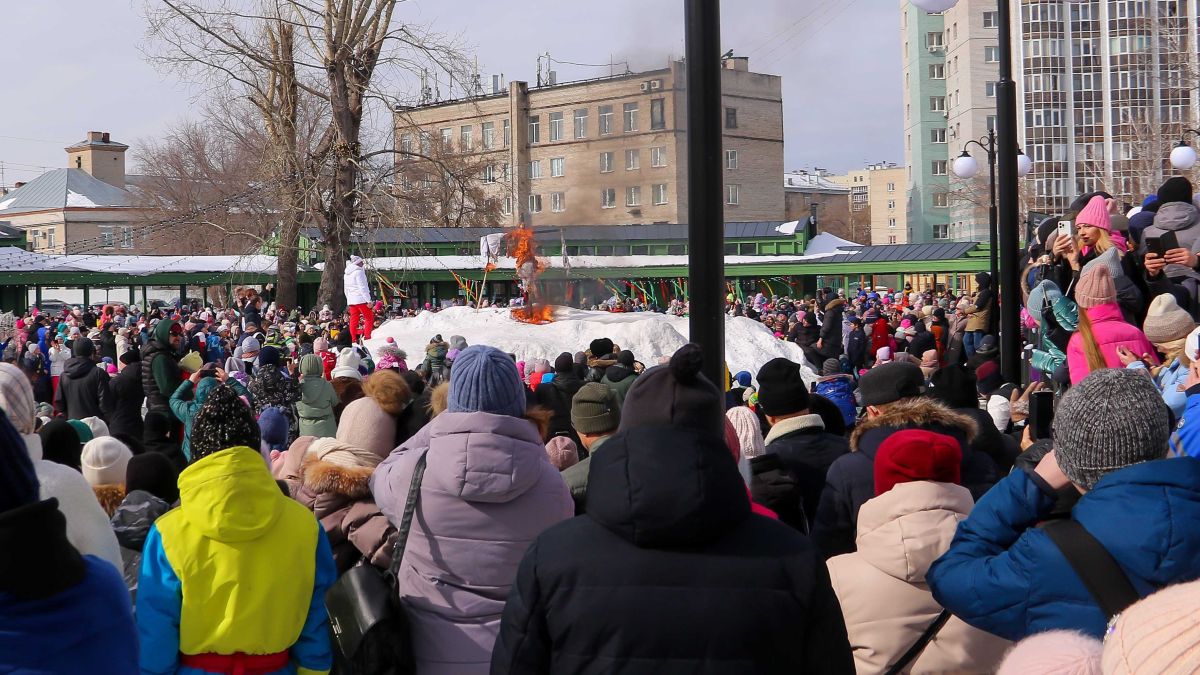 Масленица в Барнауле