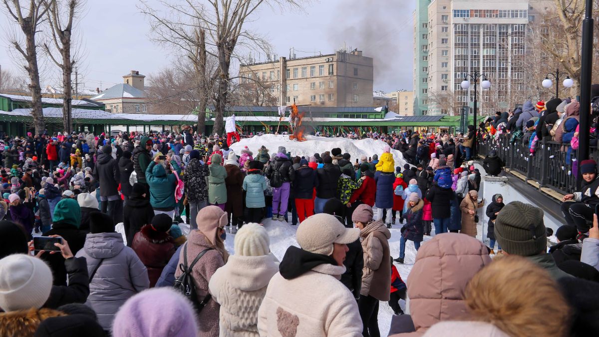 Масленица в Барнауле