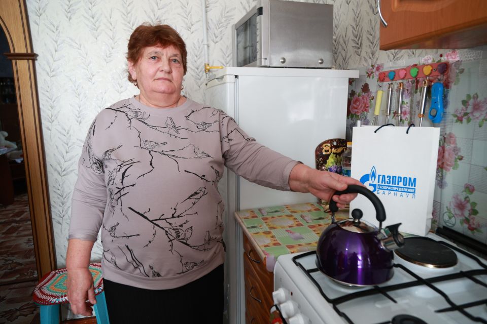 Екатерина Васильева отметила, что с газом бытовые условия семьи вышли на совершенно другой уровень комфорта