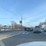 В Барнауле на пешеходном переходе возле заправки сбили человека