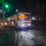 В Бийске на перекрестке столкнулись два пассажирских автобуса
